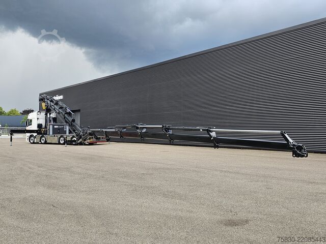 लोडिंग प्लेटफार्म Scania R590 - 8x2 WIDE SPREAD / HMF 95 tm - JIB - LIER...