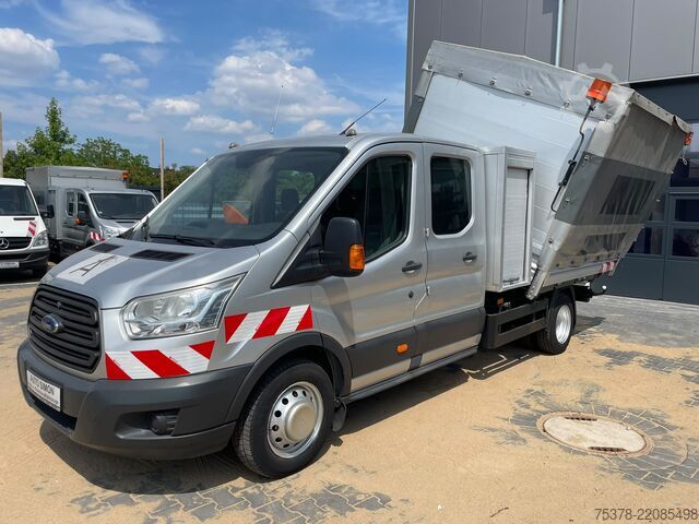 Savitarnos furgonas Ford Transit Kipper aus 1.Hand+Klima+AHK+EU5