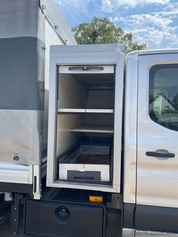 Savitarnos furgonas Ford Transit Kipper aus 1.Hand+Klima+AHK+EU5