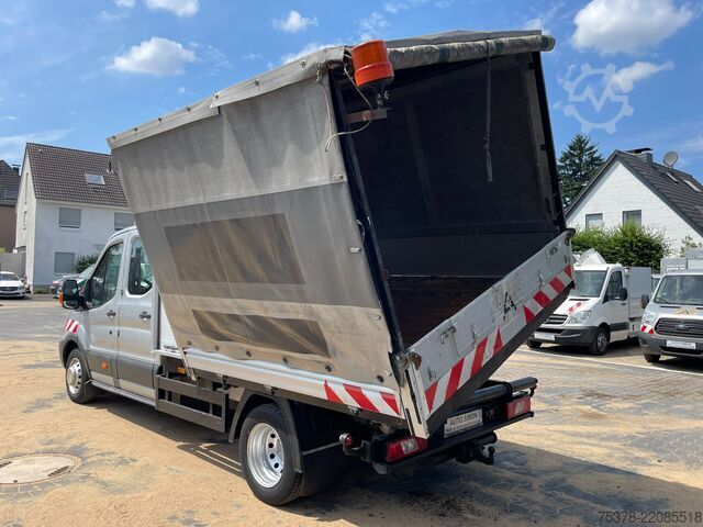 Dvigubos kabinos furgonas Ford Transit Kipper aus 1.Hand+Klima+AHK+EU5