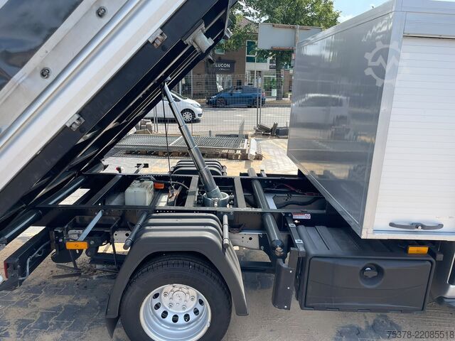 Dvigubos kabinos furgonas Ford Transit Kipper aus 1.Hand+Klima+AHK+EU5