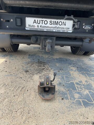 Dvigubos kabinos furgonas Ford Transit Kipper aus 1.Hand+Klima+AHK+EU5