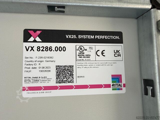 Rittal ফ্রিস্ট্যান্ডিং কন্ট্রোল কেবিনেট Rittal VX25 VX 8286.000