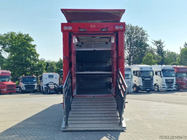 Перевезення великої рогатої худоби Finkl SAV35 - 3/3 deck livestock - Ventilation - Lift...