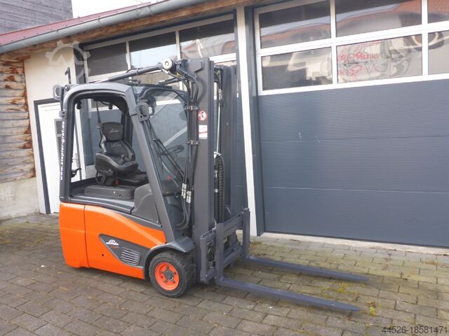 Carretilla eléctrica de 3 ruedas Linde E14 -02