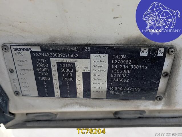 Venjulegur SZM Scania R 500