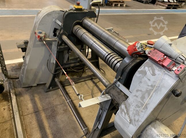 Electric 3-roll bending machine Rouleuse électrique 3 rouleaux 800 mm x 3 mm