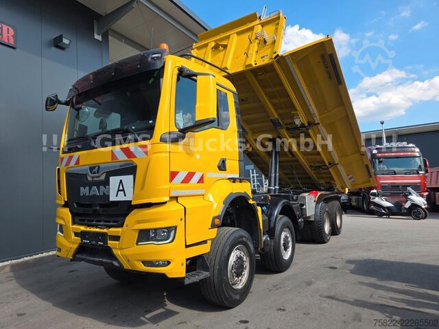 Trīspusējs kravas pašizgāzējs MAN TGS 35.470 BB / 8X6 / Meiller Bordmatik