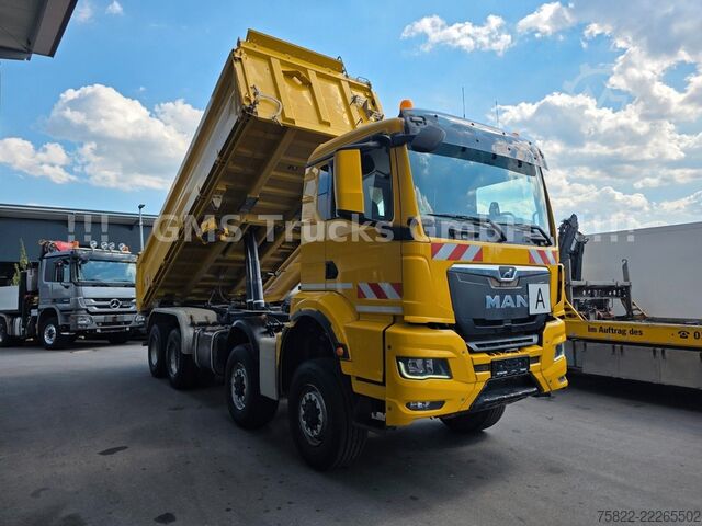 Trīspusējs kravas pašizgāzējs MAN TGS 35.470 BB / 8X6 / Meiller Bordmatik