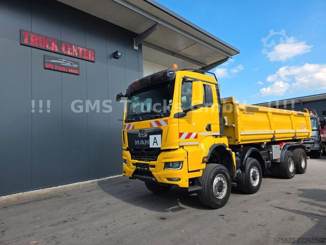 Trīspusējs kravas pašizgāzējs MAN TGS 35.470 BB / 8X6 / Meiller Bordmatik