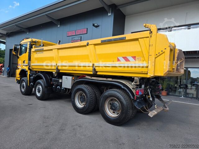 Trīspusējs kravas pašizgāzējs MAN TGS 35.470 BB / 8X6 / Meiller Bordmatik