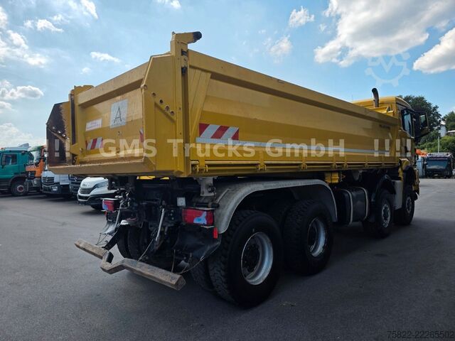 Trīspusējs kravas pašizgāzējs MAN TGS 35.470 BB / 8X6 / Meiller Bordmatik