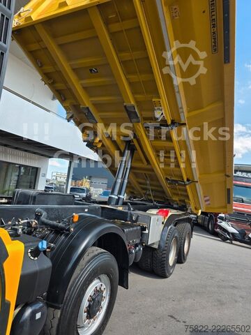 Trīspusējs kravas pašizgāzējs MAN TGS 35.470 BB / 8X6 / Meiller Bordmatik