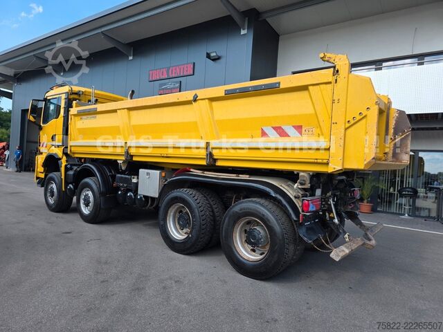 Pašizgāzējs kravas automašīna MAN TGS 35.470 BB / 8X6 / Meiller Bordmatik