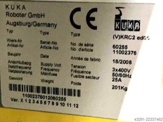 Robot przemysłowy KUKA KR 240 L210-2 2000 Ser.nr. 913923