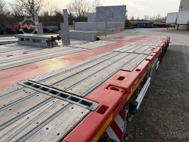 Tieflader-Sattelauflieger Kässbohrer LB3E  3 Achs Mega Satteltieflader, Jumbo, Wenig Benutzt