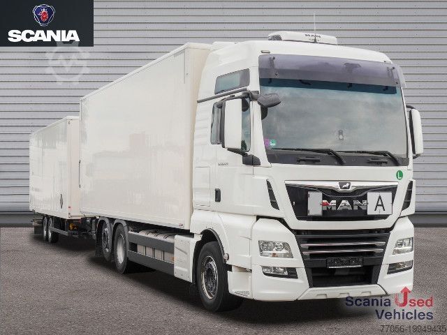 Kastes kravas automašīna MAN TGX 26.470 6x2-4 LL - Koffer / LBW -