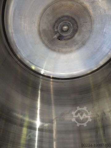 2500 L verticale cosmetische reactor/procesvat Ekato model SRA 2500 EKATO SRA 2500