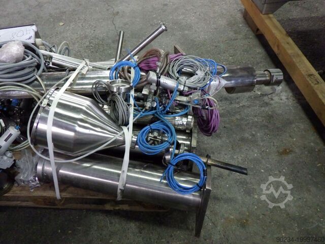 2500 L verticale cosmetische reactor/procesvat Ekato model SRA 2500 EKATO SRA 2500