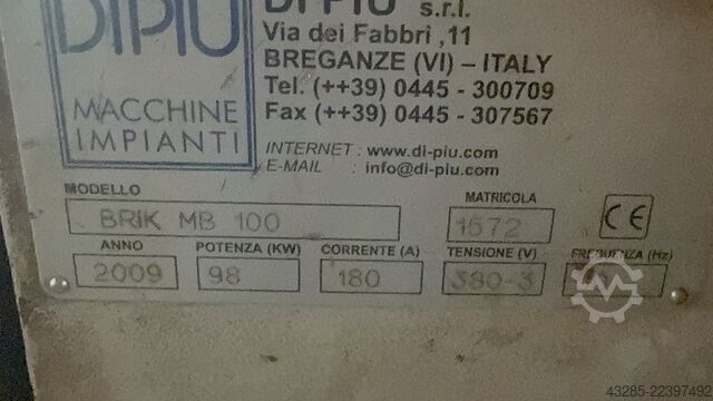 Brikettierpresse DiPiu - Pawert SPM MB100 - I-90/200