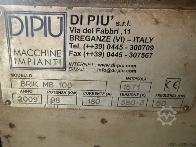 Brikettierpresse DiPiu - Pawert SPM MB100 - I-90/200