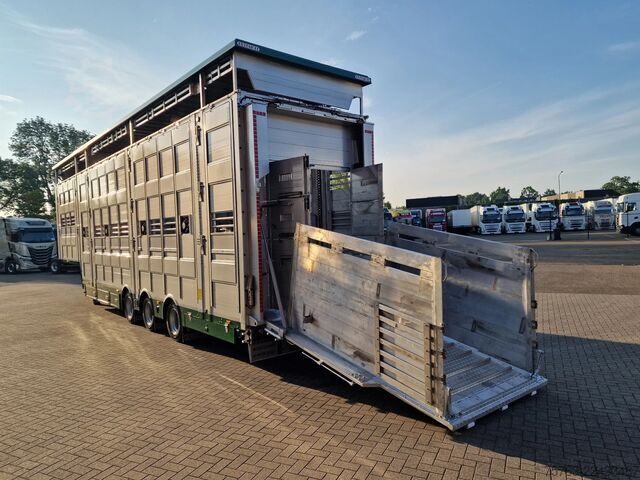 Szarvasmarha-szállítás Pezzaioli SBA31 SR - NEW - 3+4 Floor - lift axle - liftin...