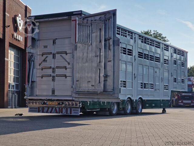 গবাদি পশু পরিবহন Pezzaioli SBA31 SR - NEW - 3+4 Floor - lift axle - liftin...