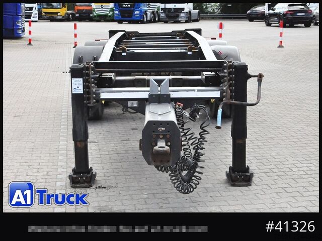 Abrollanhänger HUEFFERMANN HTSA 18,77, Tandem Abrollanhänger,