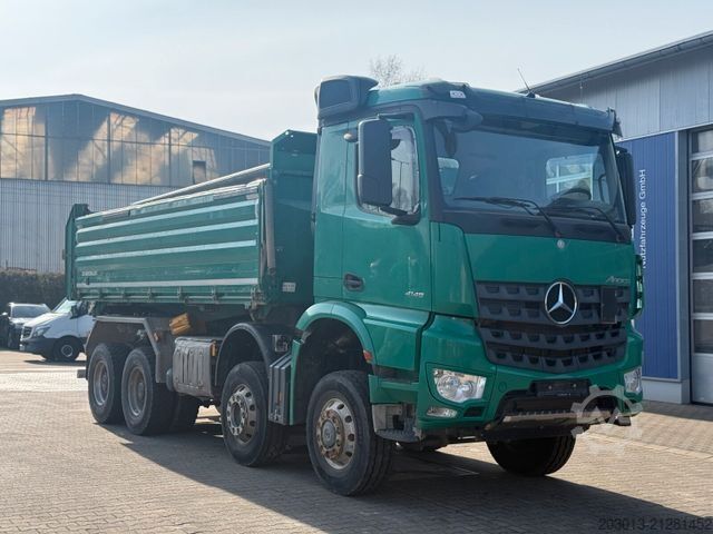 Kipper LKW MERCEDES-BENZ Arocs 4145 8X6 Kipper Schwarzmüller