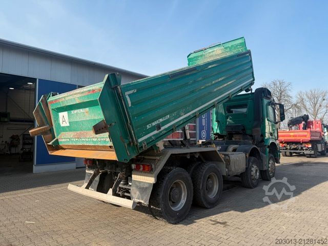 Kipper LKW MERCEDES-BENZ Arocs 4145 8X6 Kipper Schwarzmüller