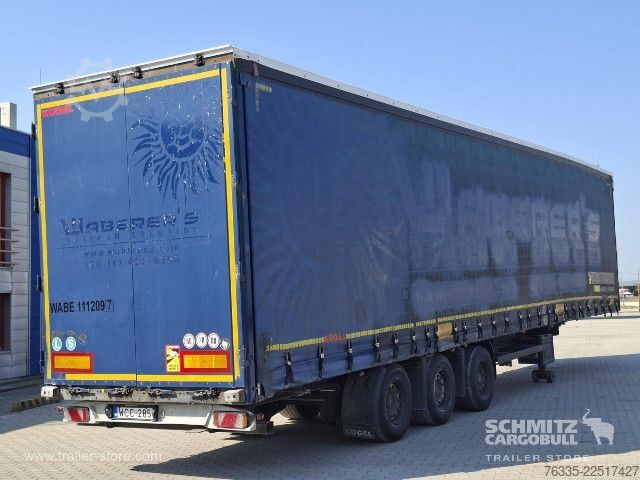 Avoin puoliperävaunu pressulla Kögel Curtainsider Mega