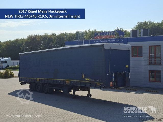 Otvorený náves s plachtou Kögel Curtainsider Mega