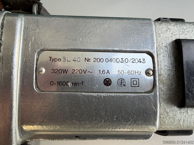 BIAX Schaber BL 40 електрически шабър 320W, произведен в Швейцария BIAX Schaber BL 40 skrobak elektryczny 320W Made in Switzerland BIAX Schaber BL 40 skrobak elektryczny 320W Made in Switzerland