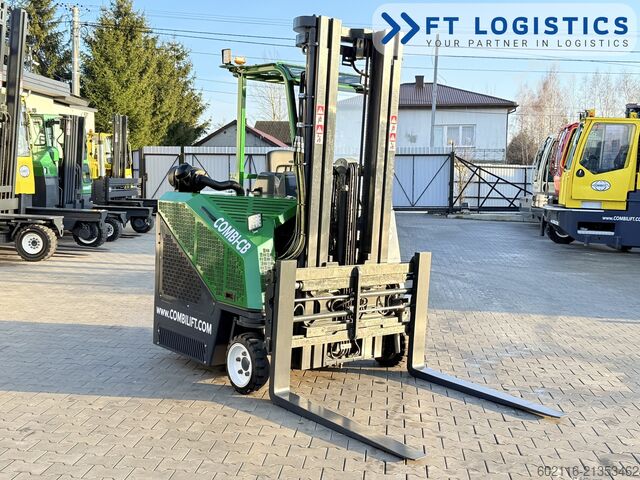 Dört yollu forklift Combilift C2500CB DIESEL TRIPLEX 5500 POSITIONER