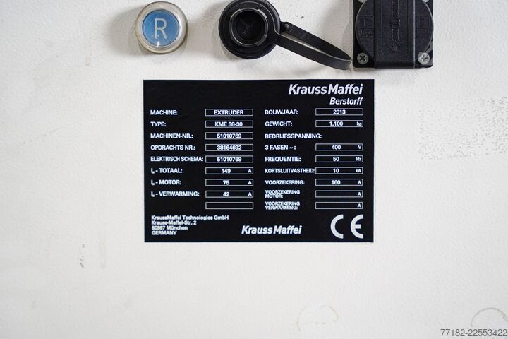 Extrusora KraussMaffei KME 38-30