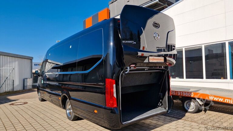 Minibús MERCEDES-BENZ 519 Sunset S 4 Ferqui Chasis 907 Vorlauffahrzeug