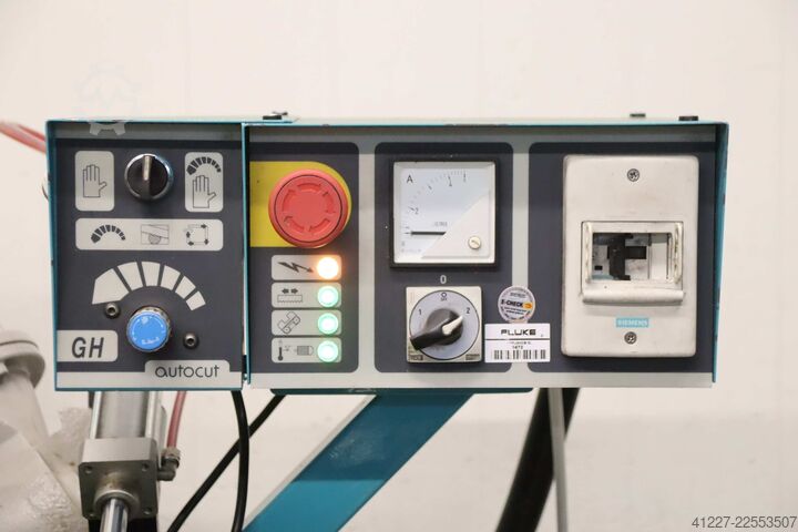Dobbel gjæringssagbånd med rullebane Berg & Schmidt GBS 250 Super AutoCut 2-stufig