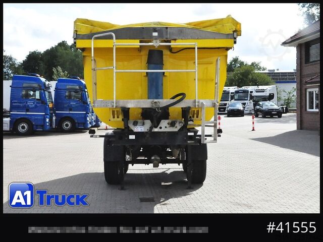 Tipper semitrailer LANGENDORF SK20, Stahl, elek. Verdeck, 32t. GG, 445/65 R22,5