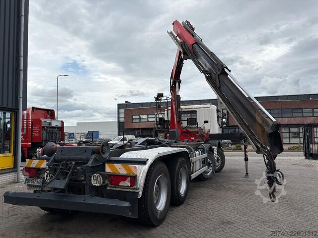 รถเครน Scania P 410 + FASSI F 165 - 2X EXT. + 8X4 + HAAKARM S...