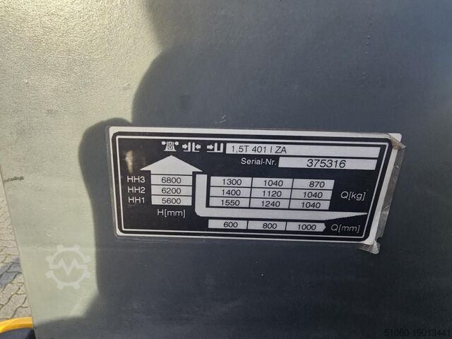 Vierwege Schubmaststapler Jungheinrich ETVQ20