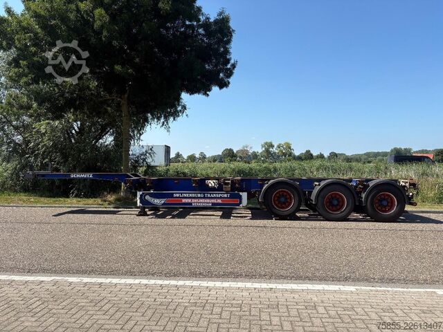 Container transport Schmitz SCF 24 G Multichassis / BPW Axles / Liftaxle / ...