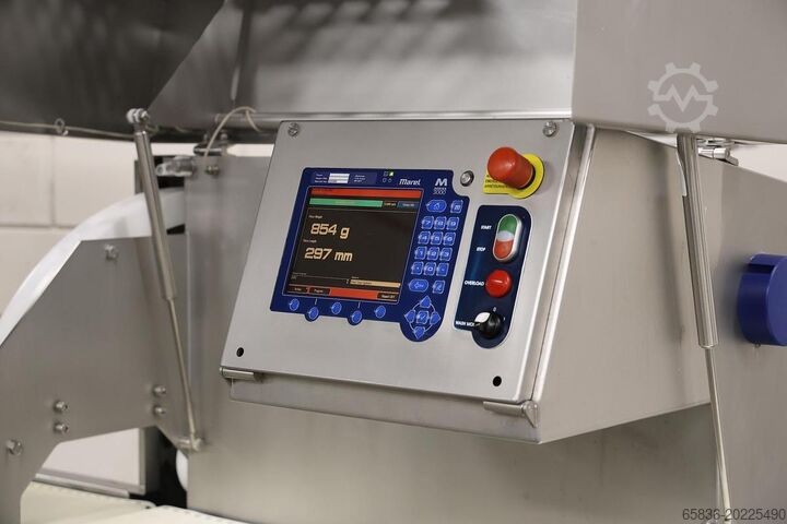 Máquina de porcionado de peso fijo Marel I-cut 10 de 2012 Marel I-cut 10 fixed weight portioning machine