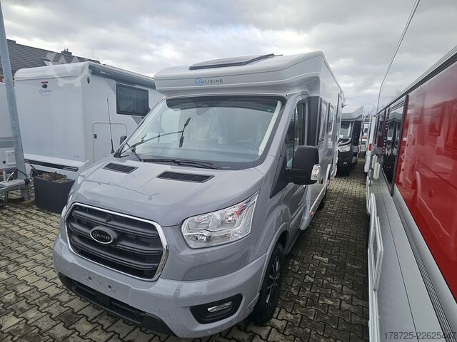 Autocaravana semi-integrada Sun Living C 70DL 26 X-Tra in Grau Ford 165 PS