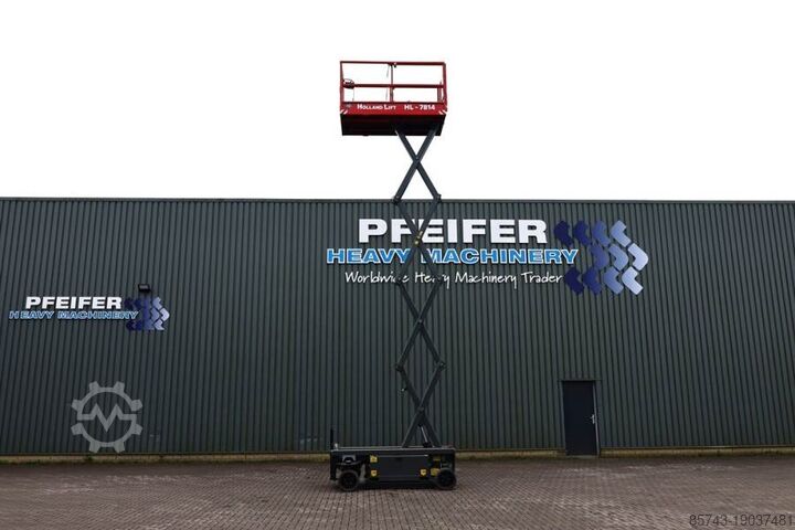 Scissor lift Holland Lift Ecostar HL-7814 Electric, 10m Working Height, 450k
