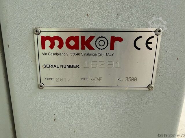 Machine de pulvérisation automatique Makor K ONE 1300 (Homag GSF100)