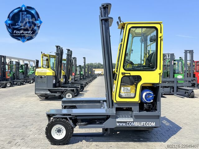 Carretilla retráctil de 4 vías Combilift C5000L GAS DUPLEX 4550 SIDE-SHIFT
