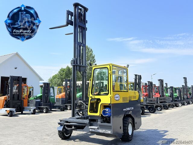 Carretilla retráctil de 4 vías Combilift C5000L GAS DUPLEX 4550 SIDE-SHIFT
