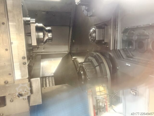 Tour automatique CNC à poupée mobile + embarreur TRAUB + EMCO - 5 Maschinen : 3 mal TNL 26 + 2 mal Turn 332 MC