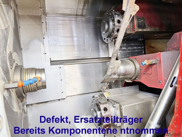 Tour automatique CNC à poupée mobile + embarreur TRAUB + EMCO - 5 Maschinen : 3 mal TNL 26 + 2 mal Turn 332 MC