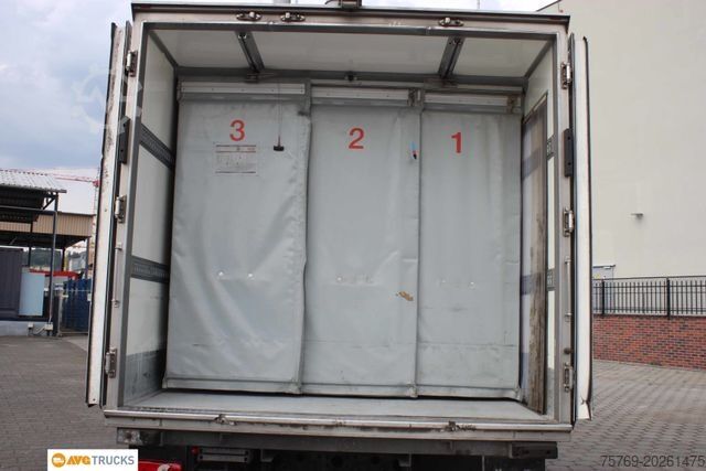 Kjølebil IVECO ML 75 E19 Tiefkühlkoffer LBW Seitentür Coolslide